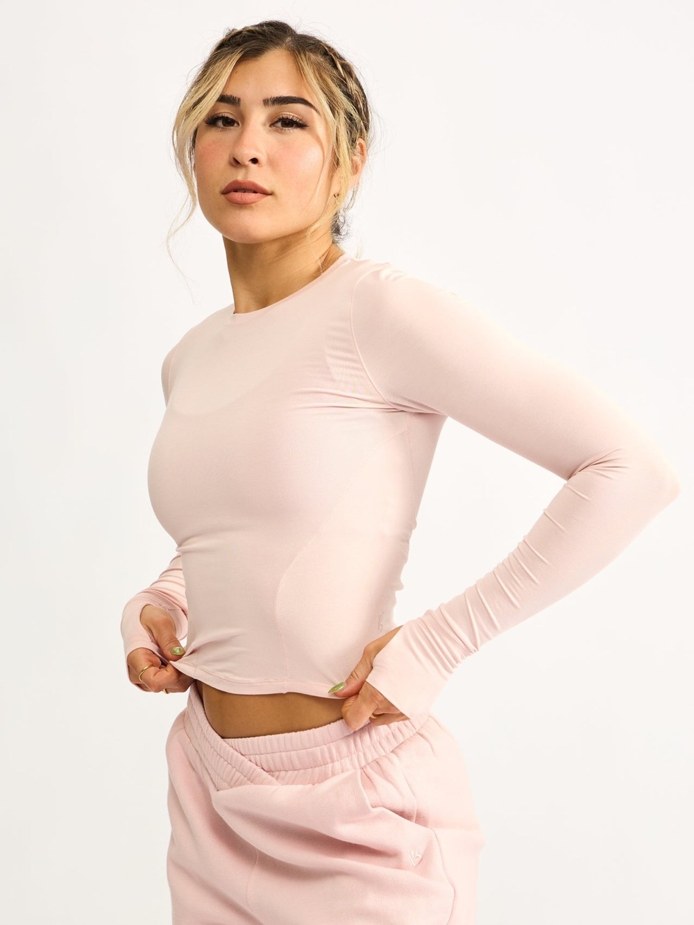 BuffBunny Love Story Long Sleeve Baby Tee